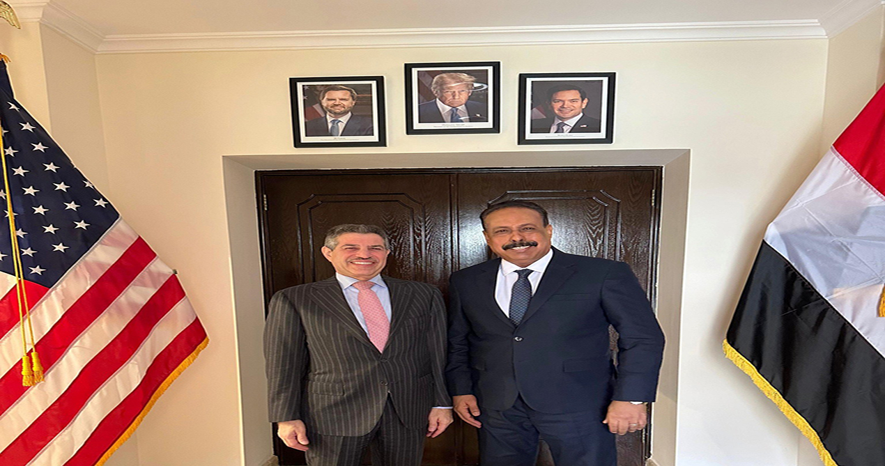 وزير الأشغال العامة يلتقي السفير الأمريكي لبحث سبل تعزيز التعاون المشترك في مشاريع تطوير البنية التحتية